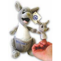 Custom Plush Kangaroo Finger Puppet